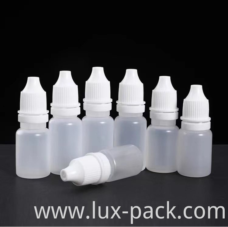 Wholesale Empty 10ml 60ml 120ml Plastic Squeezable Eye Liquid Dropper Bottles